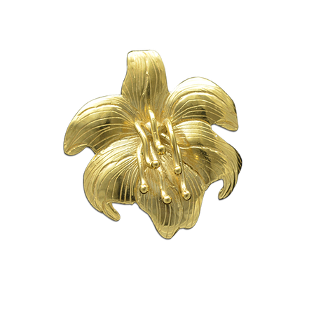 Easter Lily Pin/Pendant - 1.5"