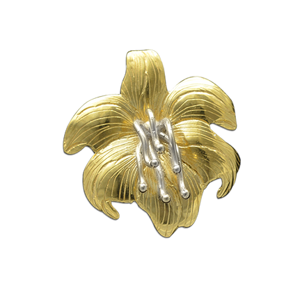 Easter Lily Pin/Pendant - 1.5"