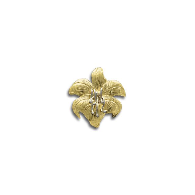 Easter Lily Pin/Pendant - 1.25