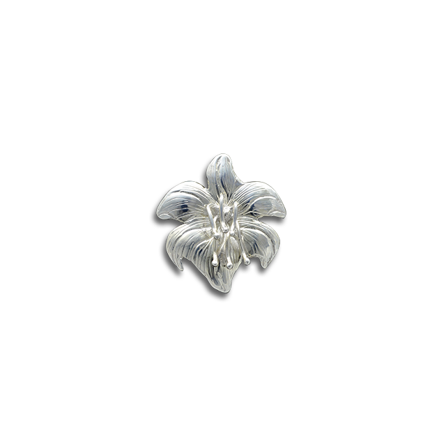 Easter Lily Pin/Pendant - 1.25
