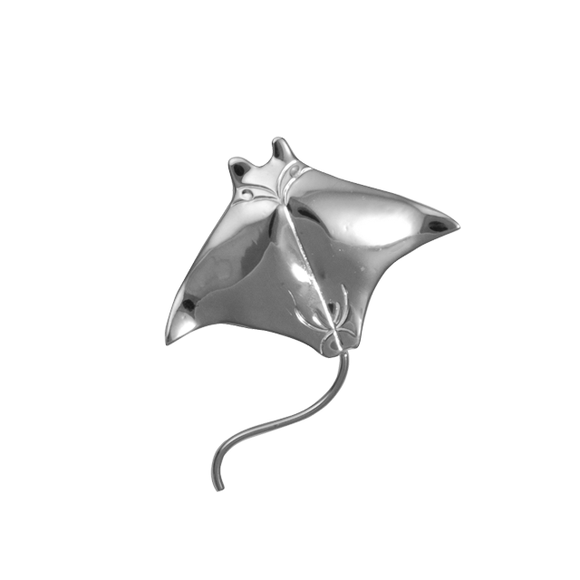 Manta Ray Pin/Pendant - SM