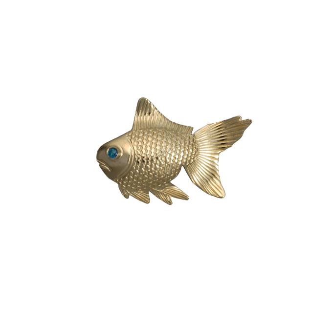 Goldfish Pin/Pendant - MD