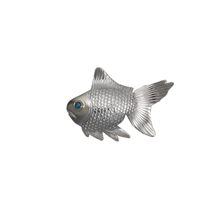 Goldfish Pin/Pendant - MD