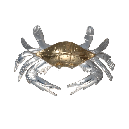 Crab Pin/Pendant - MD with Opal Eyes