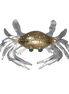 Crab Pin/Pendant - MD with Opal Eyes