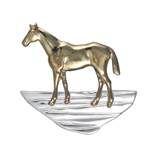 Horse on Ground Pin - SM
