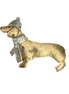 Dachshund w/ Winter Hat Pin or Pendant