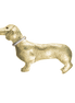 Dachshund w/ Collar Pin - Large