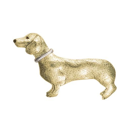 Dachshund w/ Collar Pin - LG