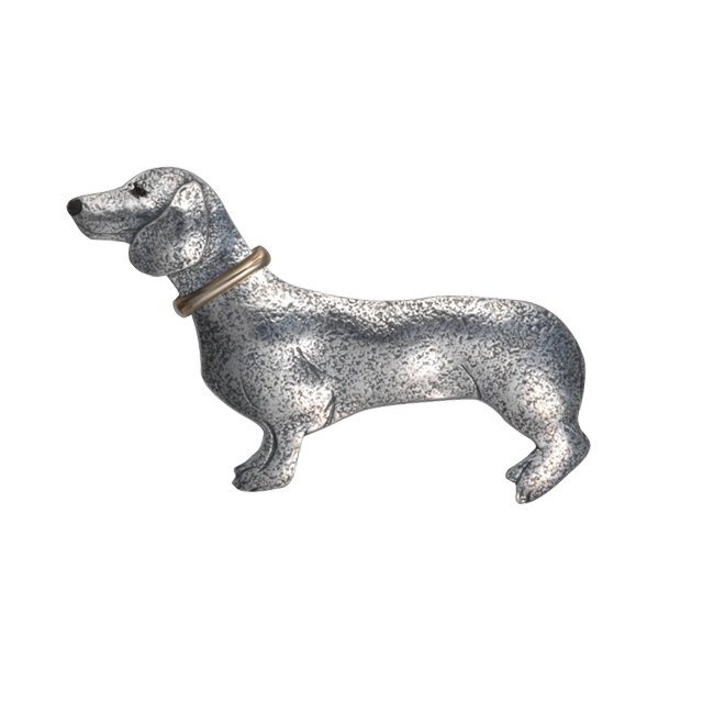 Dachshund w/ Collar Pin - LG
