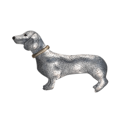 Dachshund w/ Collar Pin - LG