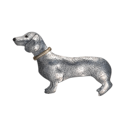 Dachshund w/ Collar Pin - LG