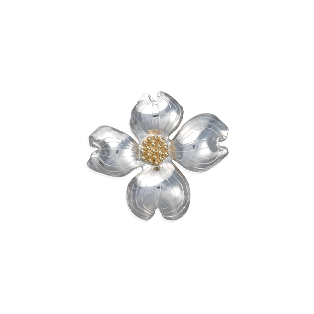 Dogwood Pin/Pendant - 1.5