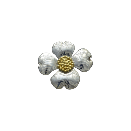 Dogwood Pin/Pendant - 1.5"
