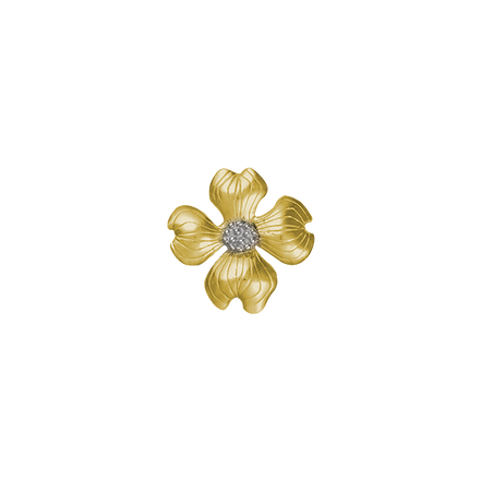 Dogwood Pin/Pendant - SM 1"