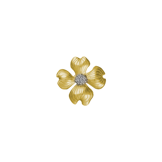 Small Dogwood Pin or Pendant