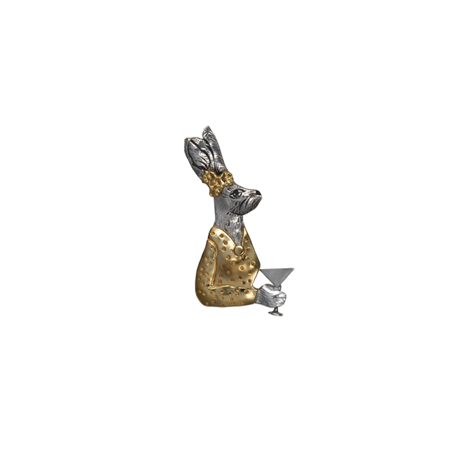 Mrs. Big Shot Bunny Pin/Pendant
