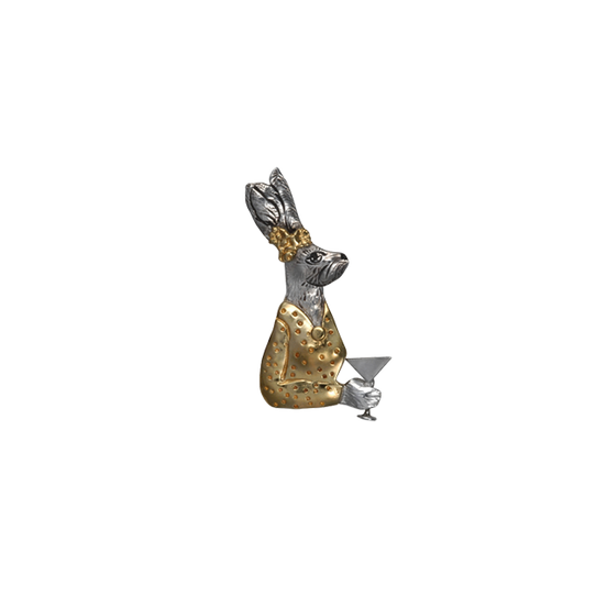 Mrs. Big Shot Bunny Pin/Pendant