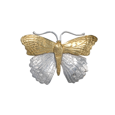 Hackberry Butterfly Pin/Pendant - MD 1.6"