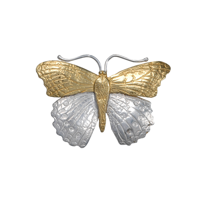 Hackberry Butterfly Pin/Pendant - MD 1.6"