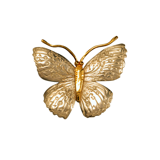 Small Spangled Butterfly Pin or Pendant
