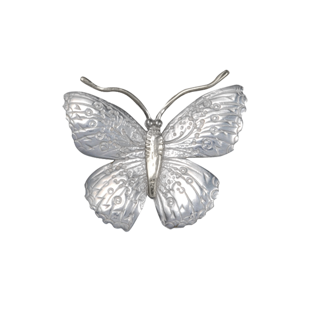 Spangled Butterfly Pin/Pendant - 1.4