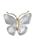 Spangled Butterfly Pin/Pendant - 1.4"