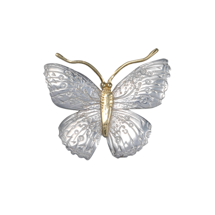Spangled Butterfly Pin/Pendant - 1.4"