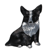 Corgi w/ Tail Pin/Pendant