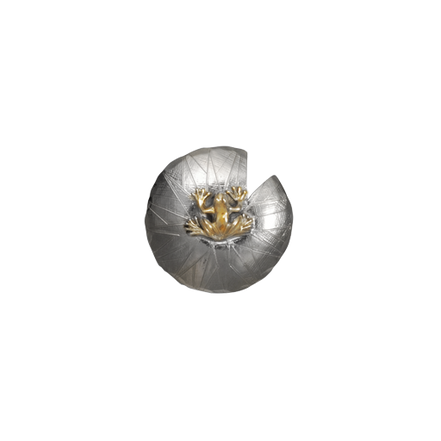 Frog on Lily Pad Pin/Pendant