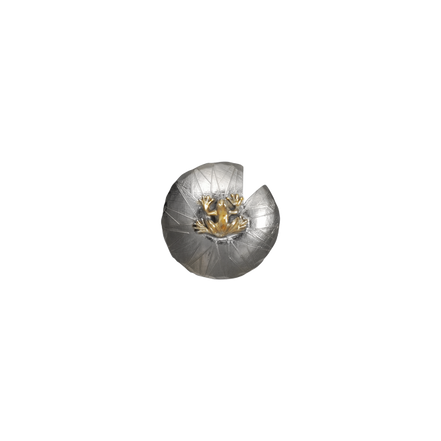 Frog on Lily Pad Pin/Pendant