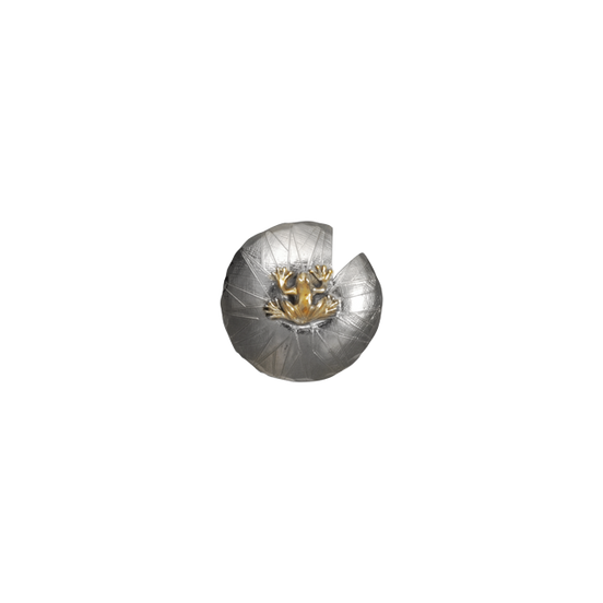 Frog on Lily Pad Pin/Pendant
