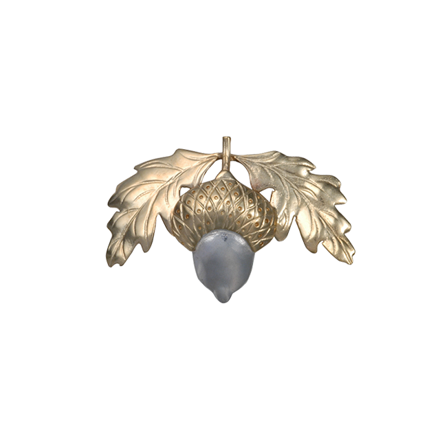 Acorn and Leaves Pendant