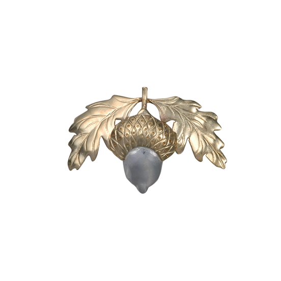 Acorn and Leaves Pendant