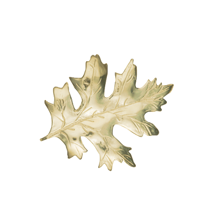 Scarlet Oak Leaf Pin/Pendant - 2"