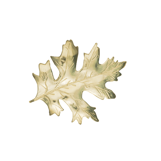 Scarlet Oak Leaf Pin/Pendant - 2"