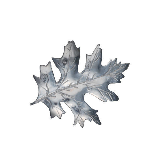 Scarlet Oak Leaf Pin/Pendant - 2"