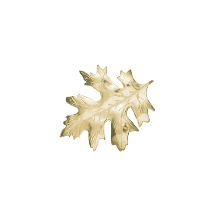 Scarlet Oak Leaf Pin/Pendant - 1.5"