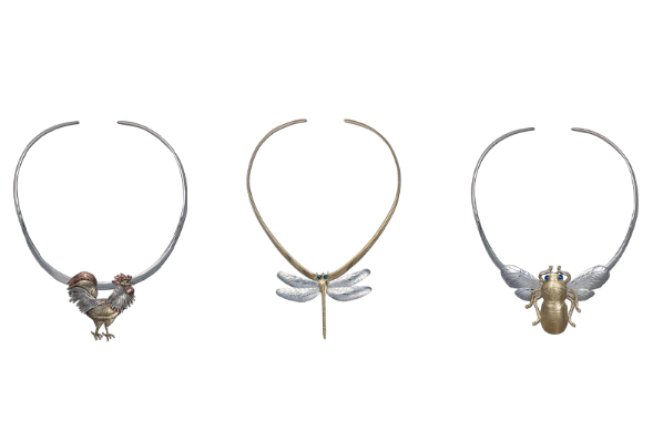 Hand Shaped Neck Rings
