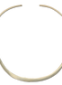 Round Neckring in Vermeil