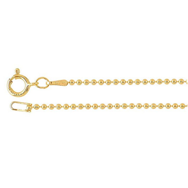 14k Gold-Filled Bead Chain