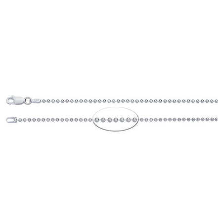 Sterling Silver Bead Chain