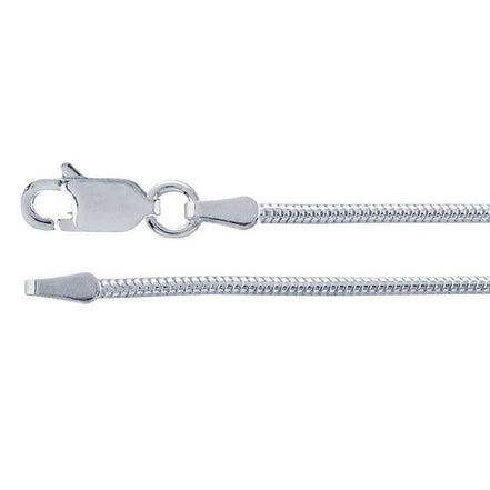 Snake Chain: Sterling Silver