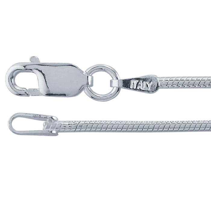 Snake Chain: Sterling Silver