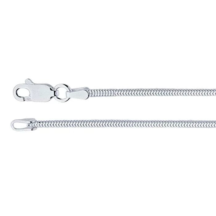 Snake Chain: Sterling Silver