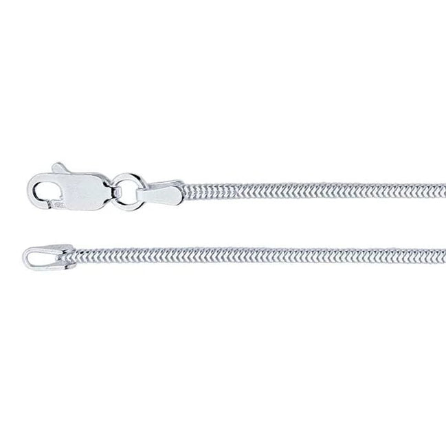 Snake Chain: Sterling Silver