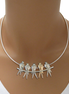 Sterling Silver Round Omega Chain