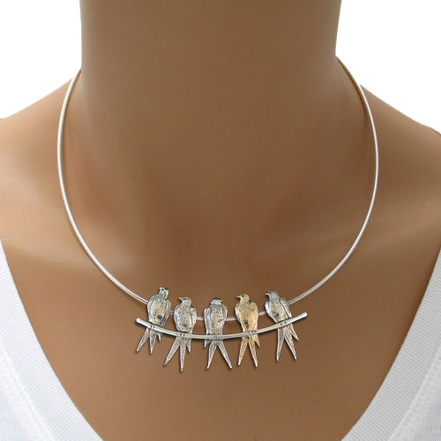 Sterling Silver Round Omega Chain