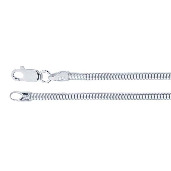 Snake Chain: Sterling Silver