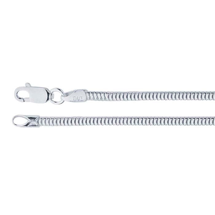 Snake Chain: Sterling Silver